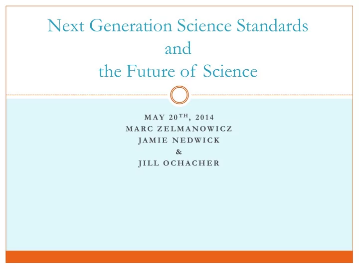 next generation science standards