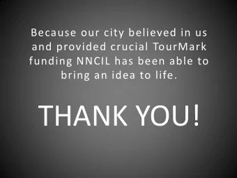 THANK YOU!  To Benefit the  Northern Nevada  Center for Independent  Living (NNCIL) The City of