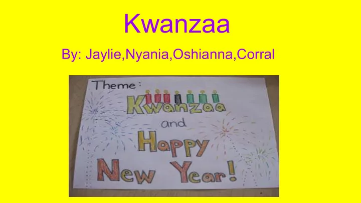 kwanzaa