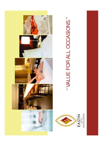 .  IONS   VALUE FOR ALL OCCAS  EAS  EAS  TIN HOTEL  TIN HOTEL  Eastin Bangkok is conveniently