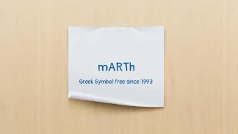 mARTh  Greek Symbol free since 1993  Hello!  I am Brian Smith  I teach grade 4 at Lexington Public