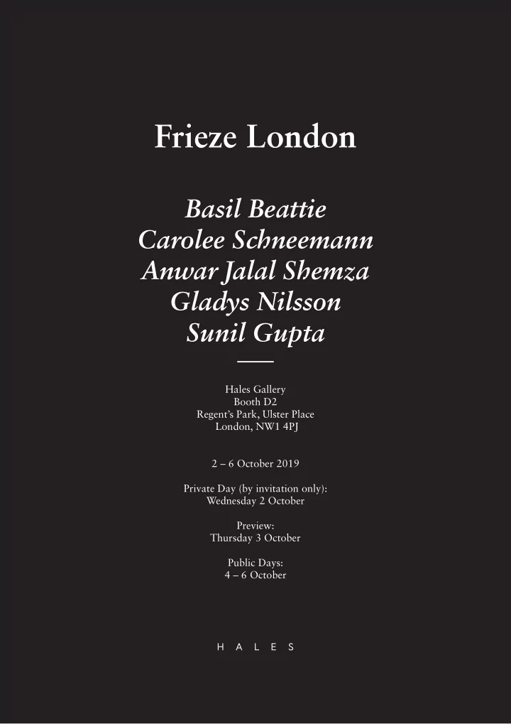 frieze london