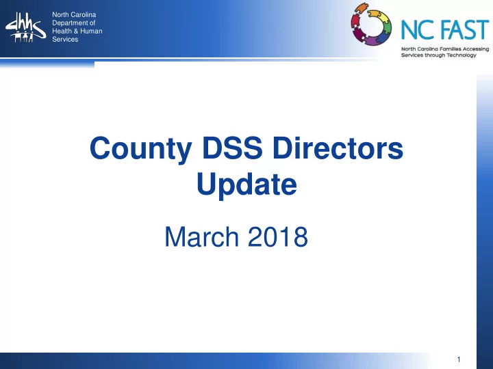 county dss directors