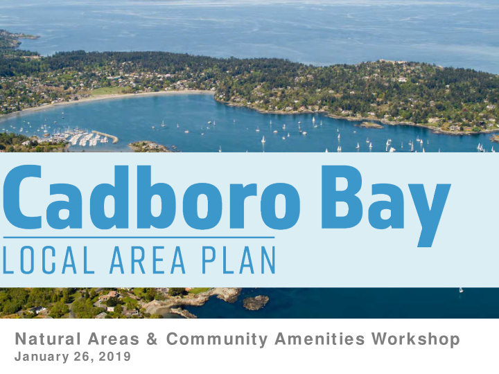 natural areas community amenities workshop