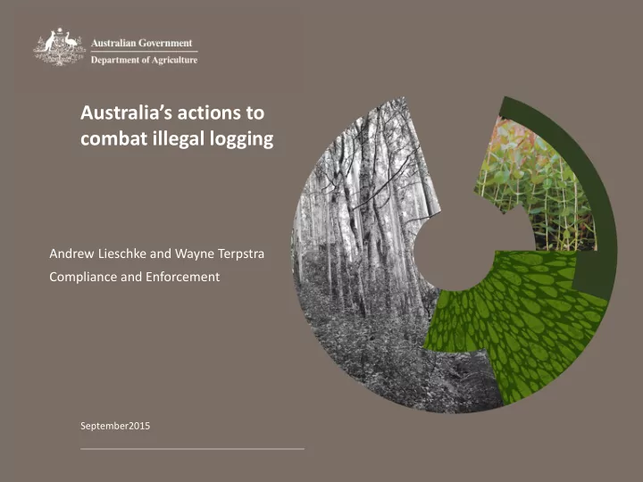 australia s actions to