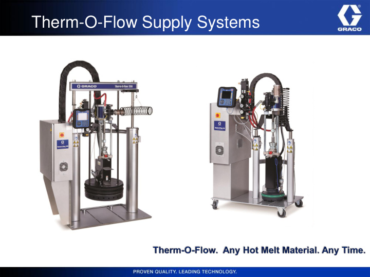 therm o flow supply systems