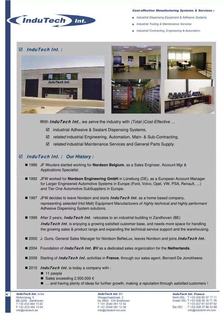 indutech int