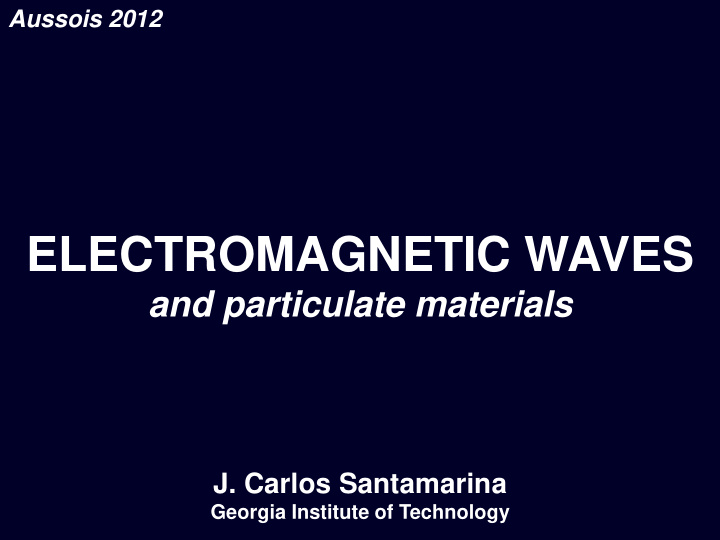 electromagnetic waves