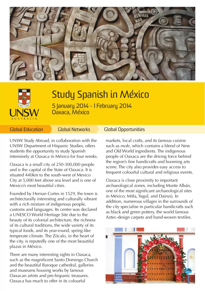 study spanish in m xico