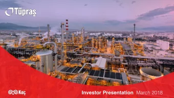 Disclaimer  This presentation contains forward-looking statements that reflect the Company