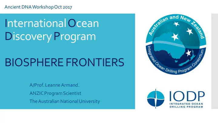 discovery program