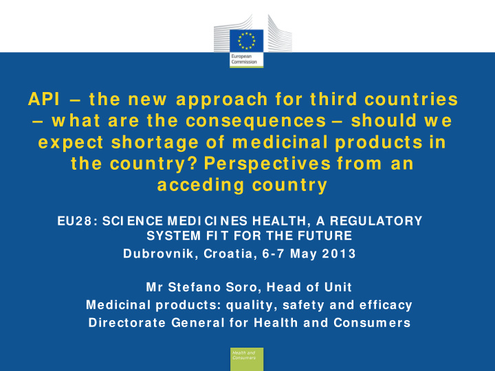 eu2 8 sci ence medi ci nes health a regulatory system fi