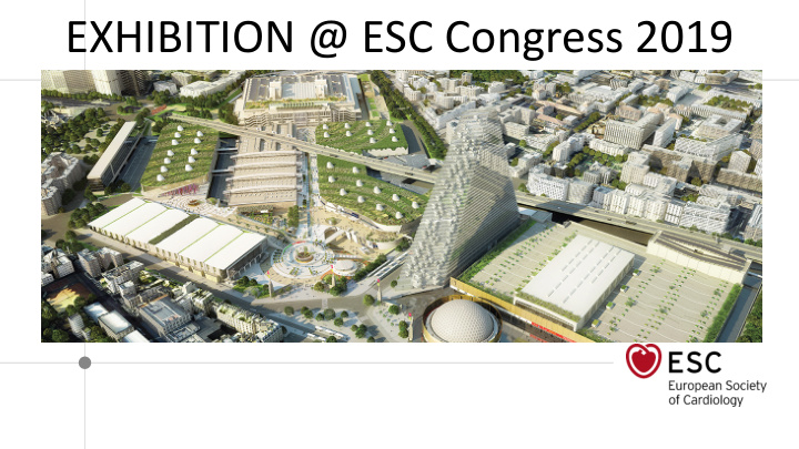 exhibition esc congress 2019 your esc contacts