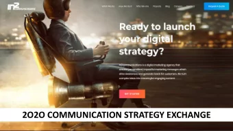 2O2O COMMUNICATION STRATEGY EXCHANGE  Clients We Serve  SALES COACHING &amp; DIGITAL MARKETING  YTD