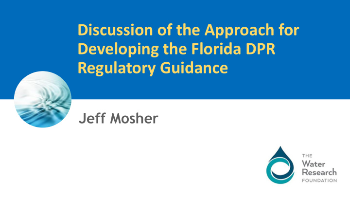 developing the florida dpr