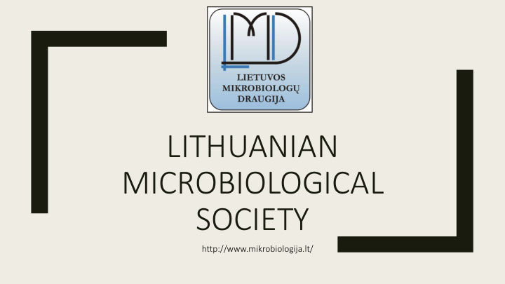 lithuanian microbiological