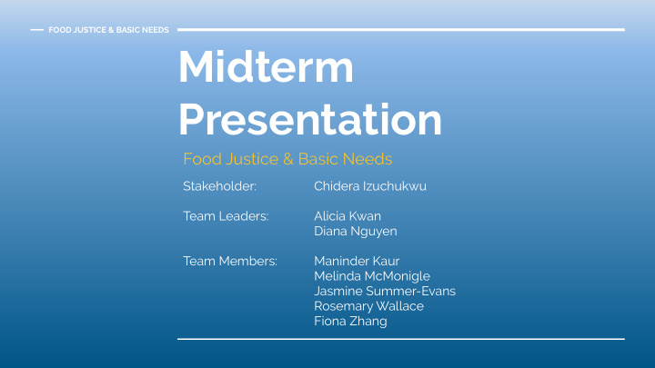 midterm presentation