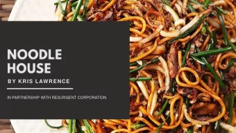 BY KRIS LAWRENCE  IN PARTNERSHIP WITH RESURGENT CORPORATION  Kris Lawrence is a well-known Fil-Am