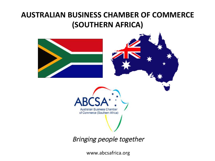 australian business chamber of commerce southern africa