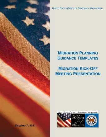 Human R e s o u rce s Lin e o f Busin e ss  [Customer Agency] / [SSC]  Migration Kick-off Meeting