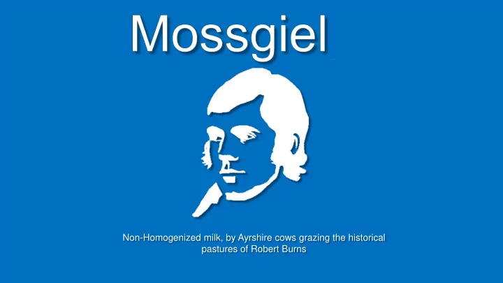 pastures of robert burns where did the idea come from