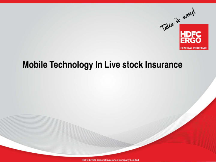 mobile technology in live stock insurance