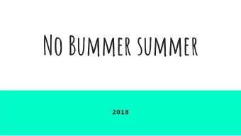 No Bummer summer  2018 F Weekly Park Fun  Planting at the Buffalo Lake  Community Garden  Thank you