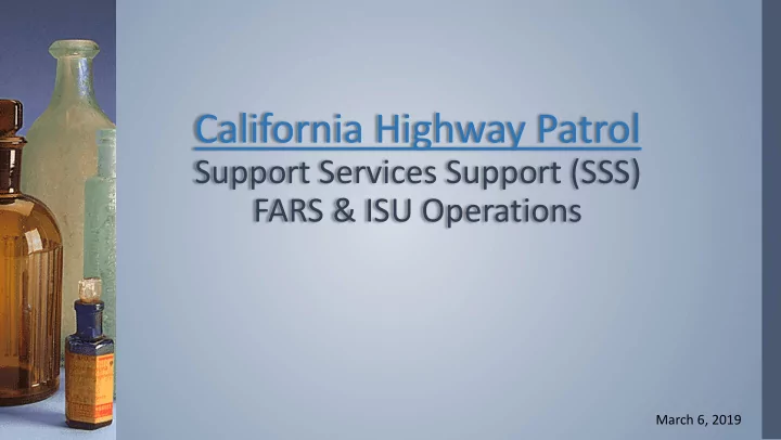 california highway patrol