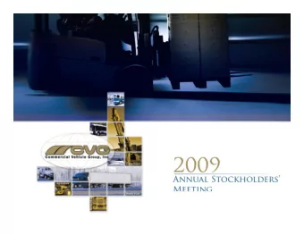 Forward-Looking Statement  This presentation contains forward-looking statements that are subject