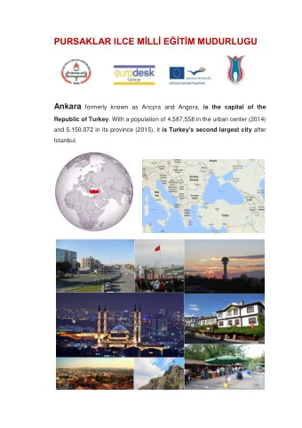 PURSAKLAR ILCE MLL ETM MUDURLUGU Ankara formerly known as Ancyra and Angora, is the