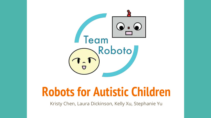 robots for autistic children