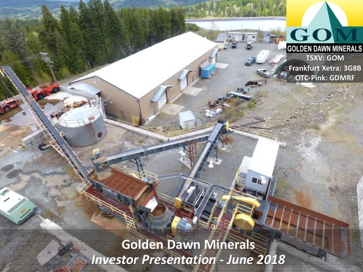 golden dawn minerals