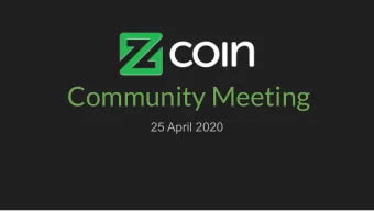 Community Meeting  25 April 2020  Rules of Meeting    Be polite always    Follow Agenda