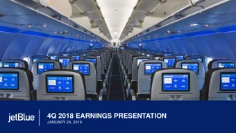 4Q 2018 EARNINGS PRESENTATION  JANUARY 24, 2019  1  SAFE HARBOR  This presentation contains