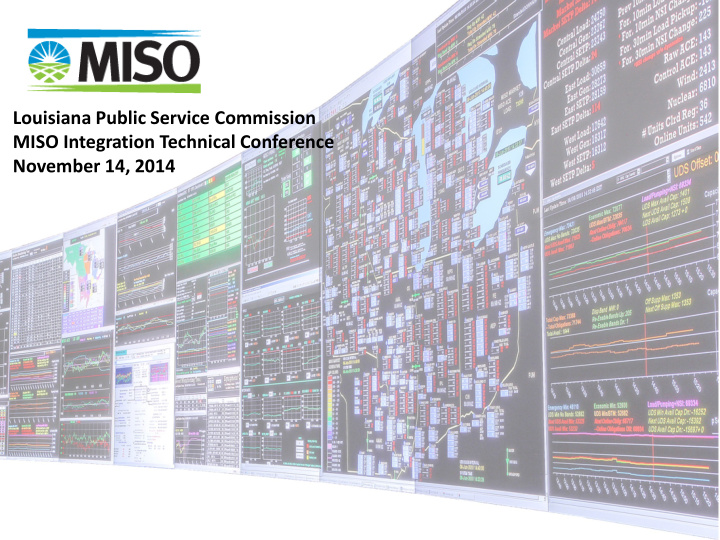 louisiana public service commission miso integration