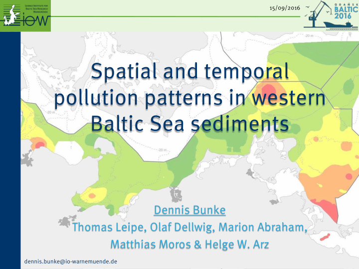 baltic sea sediments