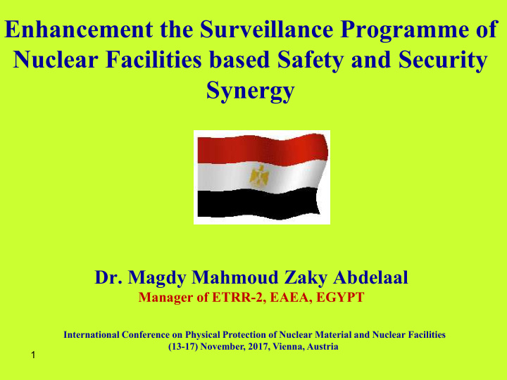 enhancement the surveillance programme of