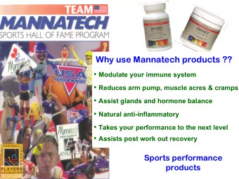 Why use Mannatech products ??  Why use Mannatech products ??  Modulate your immune system