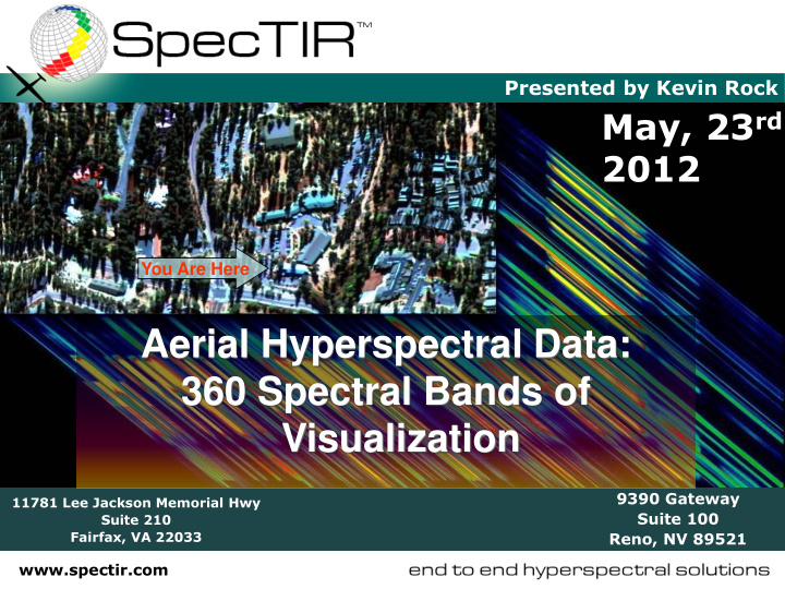 aerial hyperspectral data