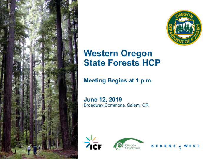 western oregon state forests hcp