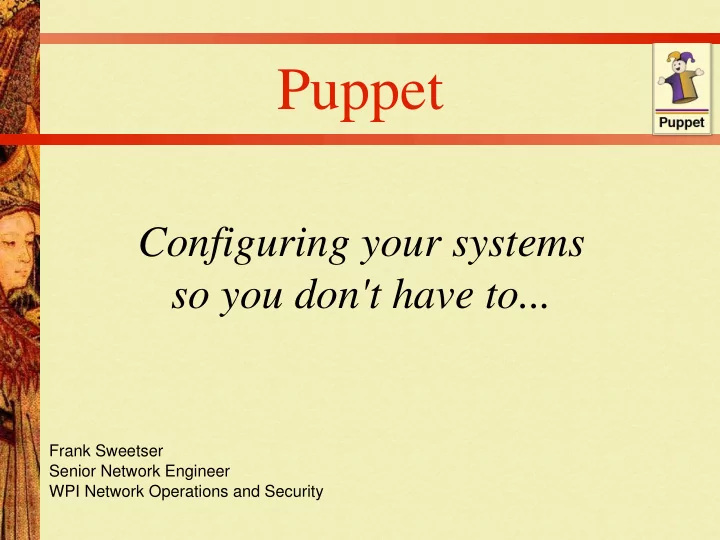 puppet
