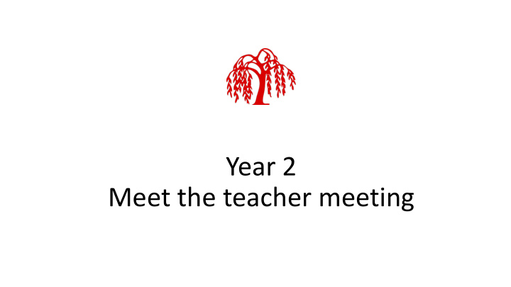 meet the teacher meeting uniform
