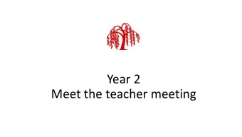 Meet the teacher meeting  Uniform  Early Years &amp; Key Stage 1 (Years 1 &amp; 2)  White polo