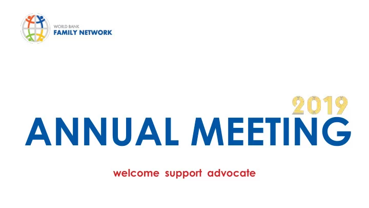 annual meeting