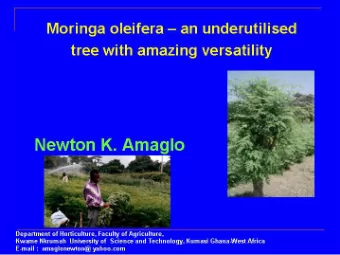Moringa leaves- Nutritional Value- Cont.  MatO than half of all ,hUdtOn',  doath in tho thi,d