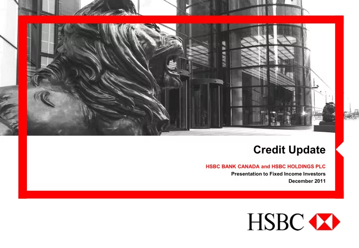 credit update
