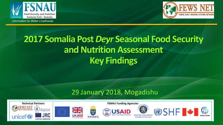 2017 somalia post deyr seasonal food security