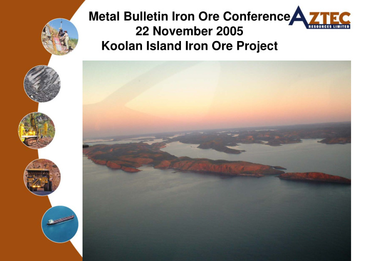 metal bulletin iron ore conference 22 november 2005
