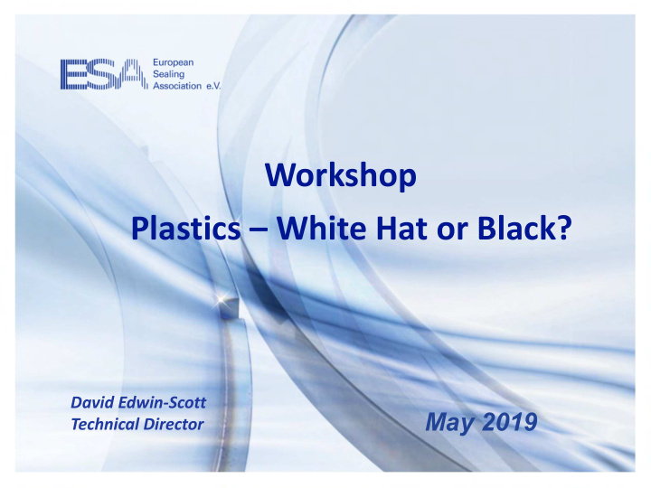 workshop plastics white hat or black