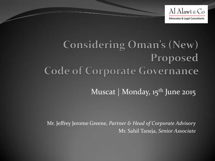 muscat monday 15 th june 2015